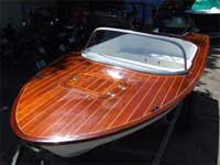 Wooden Power Boat
