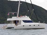 Power Sailing Catamaran KH 40' - Click me to open the gallery