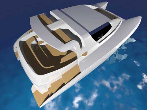 Sailing Catamaran RB 34' - Wide Flybridge version - Click me to open the gallery
