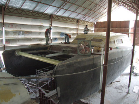 Sailing catamaran RB 45