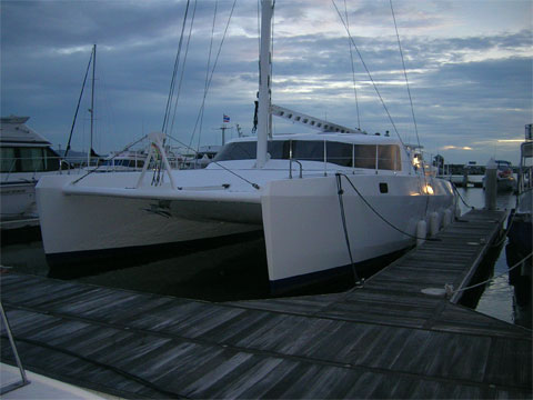 Catamaran RB 42' - Resting!