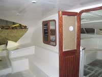Construction in progress of the P1500 Catamaran