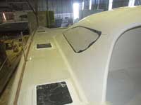 Construction in progress of the P1500 Catamaran