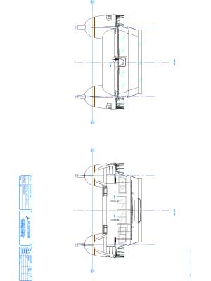 RB 55' Power Sailing Catamaran.