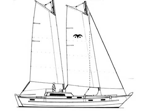 Sailing Catamaran TIKI 38' - Project.