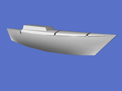 Sailing Catamaran TIKI 38' - Rendering - Click to zoom.