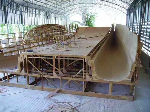 Planking building