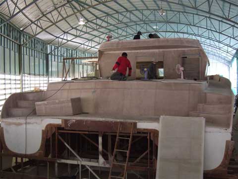 Aft view