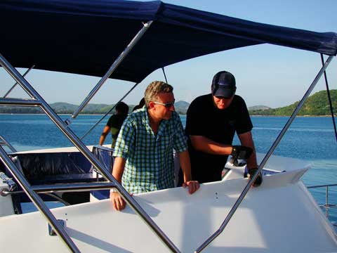 Power Catamaran RB50 Final Product - Click to zoom.