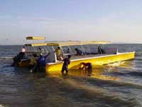 Electric powered catamaran RB 42' - Click me to open the gallery