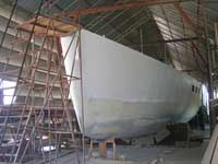 Ketch 77 painting