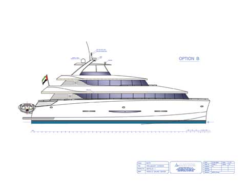 MegaByte 75'  Catamaran Motor Yacht - Click to zoom.