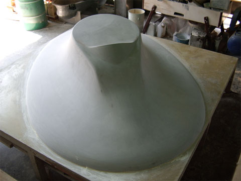 Special custom made Fiberglass Parts Moulding