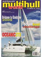 Multihull World - July/August 2009 - Click to zoom.