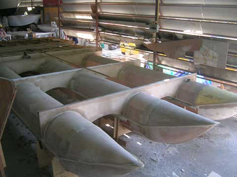 Fiberglass Pontoon