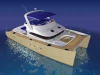 Power catamaran
