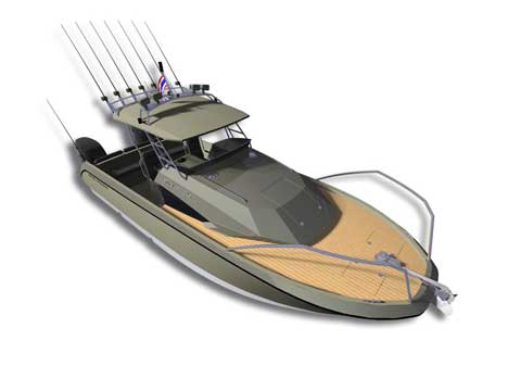 Power Catamaran RBS 26' - Click me to open the gallery