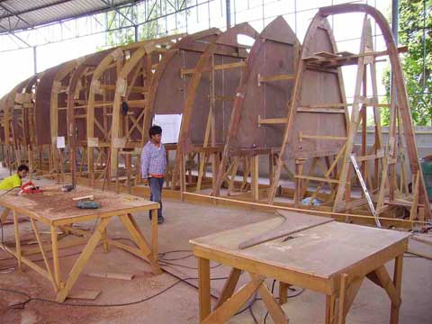 Power ship building