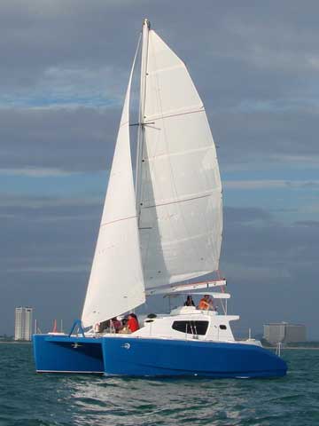 Sailing Catamaran RB 34' - Click me to open the gallery