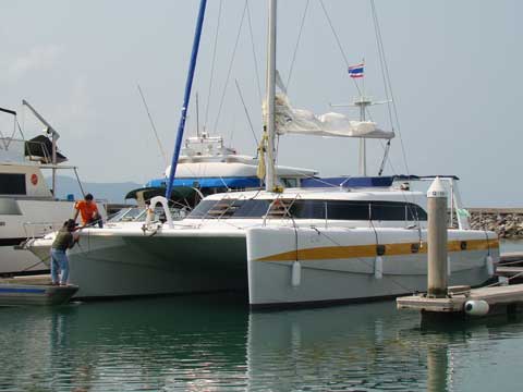 Sailing catamaran RB 45