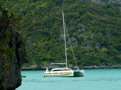 Sailing catamaran RB 45